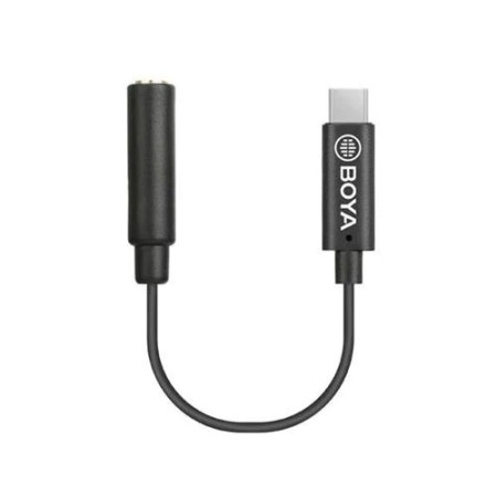 Адаптер-переходник USB Type-C на 3,5мм мама Boya BY-K4